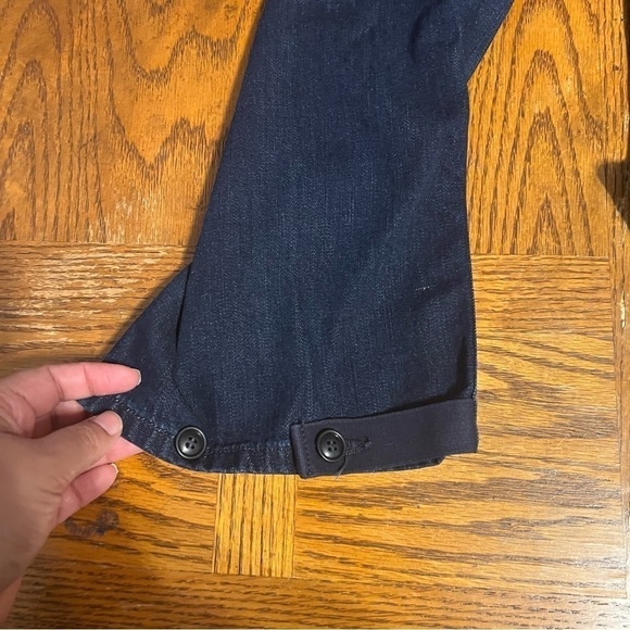 C of H Citizens of Humanity Hailey Jean Denim Utility Jumpsuit Sz XS Relaxed - Picture 10 of 15